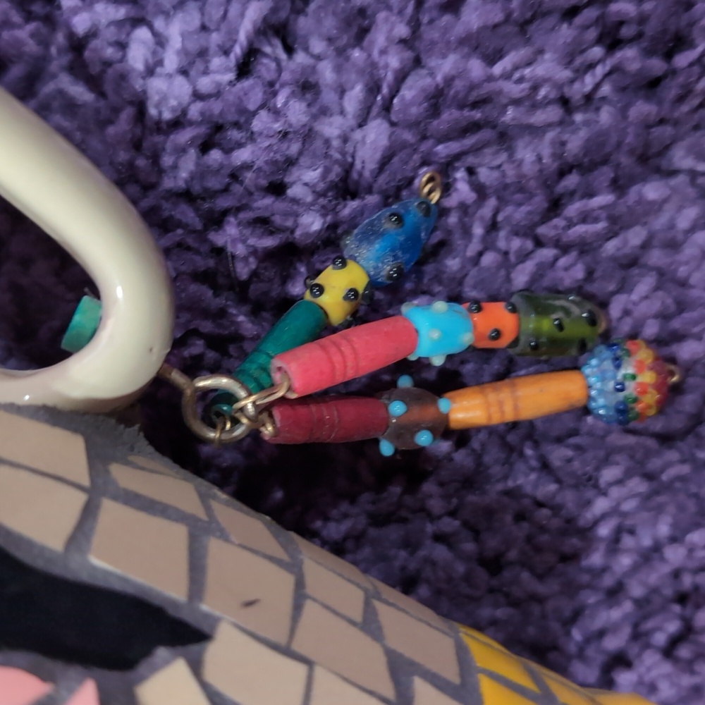 Mosaic Abstract Art Face Pitcher - Picture 7 of 10